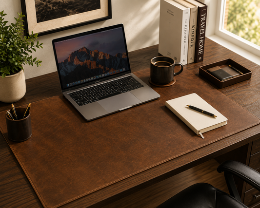 Executive Leather Desk Pad
