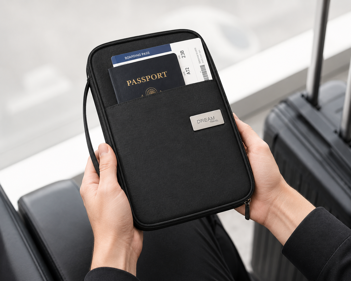 Executive Travel Passport Organizer