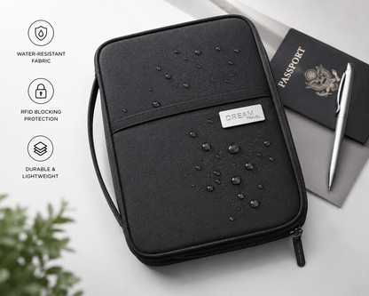 Executive Travel Passport Organizer