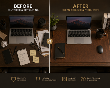 Executive Leather Desk Pad