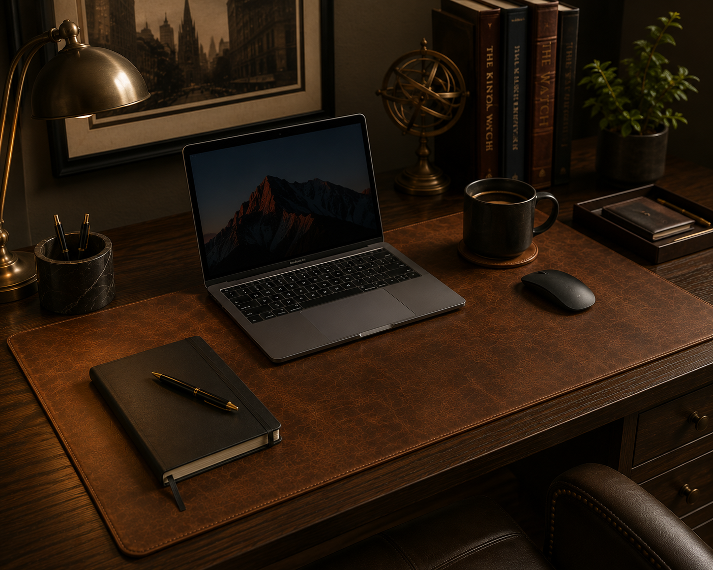 Executive Leather Desk Pad