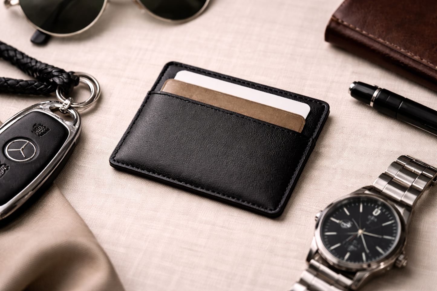 Minimal Leather Cardholder